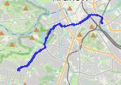 Trasa z dnia 2017-09-27 07:11 - mapa trasy gps - rower górski