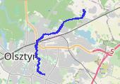 Trasa z dnia 2017-09-26 07:53 - mapa trasy gps - rower miejski