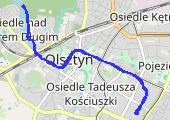 Trasa z dnia 2017-09-23 09:19 - mapa trasy gps - rower miejski