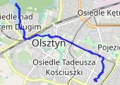 Trasa z dnia 2017-09-23 08:07 - mapa trasy gps - rower miejski