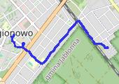 Trasa z dnia 2013-06-22 21:47 - mapa trasy gps - rower trekkingowy