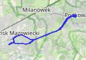 trasa 28.09.17 - mapa trasy gps - rower górski