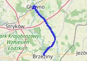 Trasa z dnia 2017-09-29 18:01 - mapa trasy gps - rower szosowy
