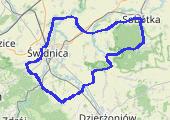 Trasa z dnia 2017-09-29 18:24 - mapa trasy gps - rower szosowy