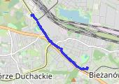 Trasa z dnia 2017-09-29 19:06 - mapa trasy gps - rower szosowy