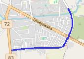 Trasa z dnia 2017-09-30 10:57 - mapa trasy gps - rower szosowy