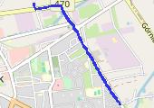 Trasa z dnia 2017-09-30 11:05 - mapa trasy gps - rower szosowy
