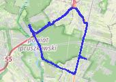 Trasa z dnia 2017-09-30 11:11 - mapa trasy gps - rower szosowy