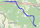 Trasa z dnia 2013-06-22 14:28 - mapa trasy gps - rower szosowy