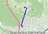 Trasa z dnia 2017-09-30 19:52 - mapa trasy gps - marsz
