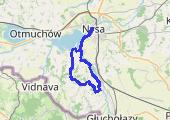 V Nyski Rajd Trekkingowy - mapa trasy gps - marsz