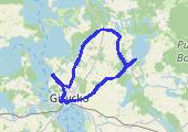 Trasa z dnia 2017-09-26 15:09 - mapa trasy gps - rower szosowy