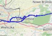 Trasa z dnia 2017-10-01 14:00 - mapa trasy gps - rower szosowy