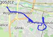 Trasa z dnia 2017-10-02 16:03 - mapa trasy gps - rower szosowy