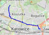 Trasa z dnia 2017-09-21 09:45 - mapa trasy gps - rower szosowy