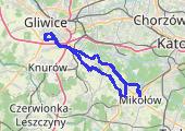 Trasa z dnia 2017-10-04 13:05 - mapa trasy gps - rower szosowy
