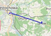 Trasa z dnia 2017-10-04 16:57 - mapa trasy gps - marsz