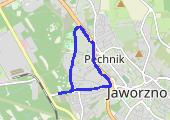 Trasa z dnia 2017-10-04 19:09 - mapa trasy gps - bieganie