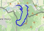Zamkowa Góra, Biskupia Kopa i Bukowa Góra - mapa trasy gps - marsz