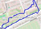 Trasa z dnia 2017-10-05 20:27 - mapa trasy gps - marsz
