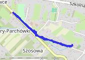 Trasa z dnia 2017-10-05 22:16 - mapa trasy gps - marsz