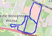 Trasa z dnia 2017-10-06 12:17 - mapa trasy gps - bieganie