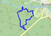 Trasa z dnia 2017-10-08 14:50 - mapa trasy gps - spacer
