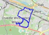 Trasa z dnia 2017-10-09 13:24 - mapa trasy gps - bieganie