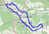 Trasa z dnia 2017-10-09 19:35 - mapa trasy gps - rower trekkingowy