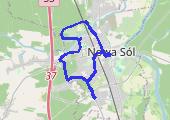 Trasa z dnia 2017-10-10 17:14 - mapa trasy gps - rower miejski