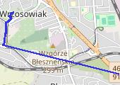 Trasa z dnia 2017-10-11 16:40 - mapa trasy gps - marsz