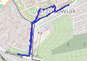 Trasa z dnia 2017-10-11 17:36 - mapa trasy gps - marsz