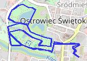 Bieganie - mapa trasy gps - bieganie
