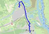 Trasa z dnia 2017-10-12 15:06 - mapa trasy gps - rower górski
