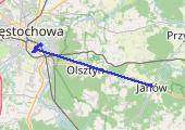 Trasa z dnia 2017-10-12 13:04 - mapa trasy gps - rower szosowy