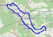 Trasa z dnia 2017-10-12 18:46 - mapa trasy gps - rower trekkingowy