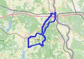 Trasa z dnia 2013-06-23 16:22 - mapa trasy gps - rower szosowy