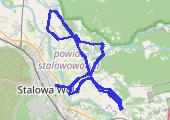 Trasa z dnia 2017-10-13 18:56 - mapa trasy gps - rower trekkingowy