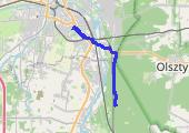 Trasa z dnia 2017-10-14 13:36 - mapa trasy gps - rower szosowy