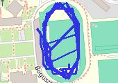 Trasa z dnia 2017-10-07 10:50 - mapa trasy gps - bieganie