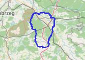 Trasa z dnia 2017-10-15 15:05 - mapa trasy gps - rower trekkingowy