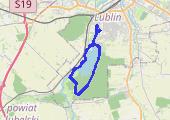 long run 17,5k w TM - mapa trasy gps - bieganie