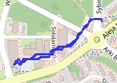 Trasa z dnia 2017-10-16 13:36 - mapa trasy gps - marsz