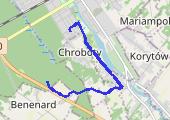 Trasa z dnia 2017-10-17 18:15 - mapa trasy gps - marsz