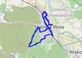 Trasa z dnia 2017-10-17 19:18 - mapa trasy gps - rower trekkingowy