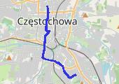 Trasa z dnia 2017-10-17 20:39 - mapa trasy gps - rower szosowy