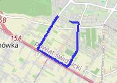 Trasa z dnia 2013-06-23 22:03 - mapa trasy gps - bieganie