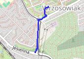 Trasa z dnia 2017-10-19 16:43 - mapa trasy gps - marsz