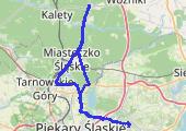 Trzeba cisnąć  póki pogoda  - mapa trasy gps - rower szosowy