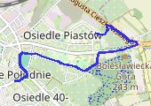 Trasa z dnia 2017-10-20 18:24 - mapa trasy gps - bieganie